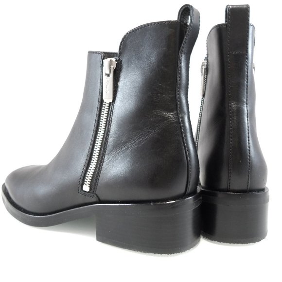 NWT$525 3.1 Phillip Lim Alexa Leather Ankle Bootie Dual Side Zippers Boots 38.5 - Picture 13 of 17